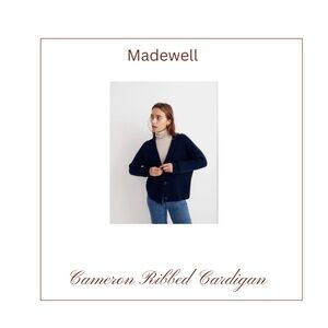 EUC Madewell Cameron Ribbed Cardigan